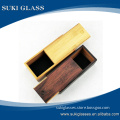 Top quality square wooden eyeglass box/case